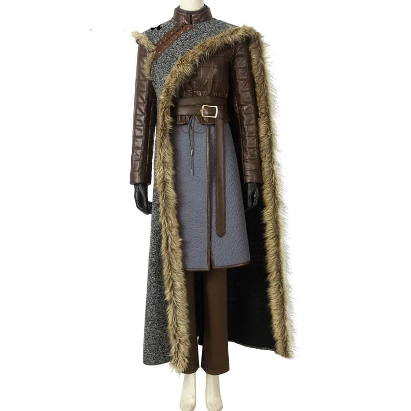 Game Of Thrones 8 Arya Stark Cosplay Costume 3 Game Of Thrones 8 Arya Stark Cosplay Costume