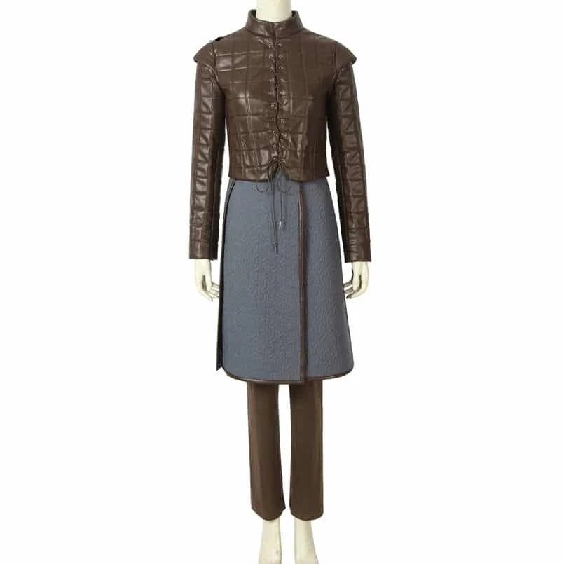 Game Of Thrones 8 Arya Stark Cosplay Costume 6 Game Of Thrones 8 Arya Stark Cosplay Costume - Image 4