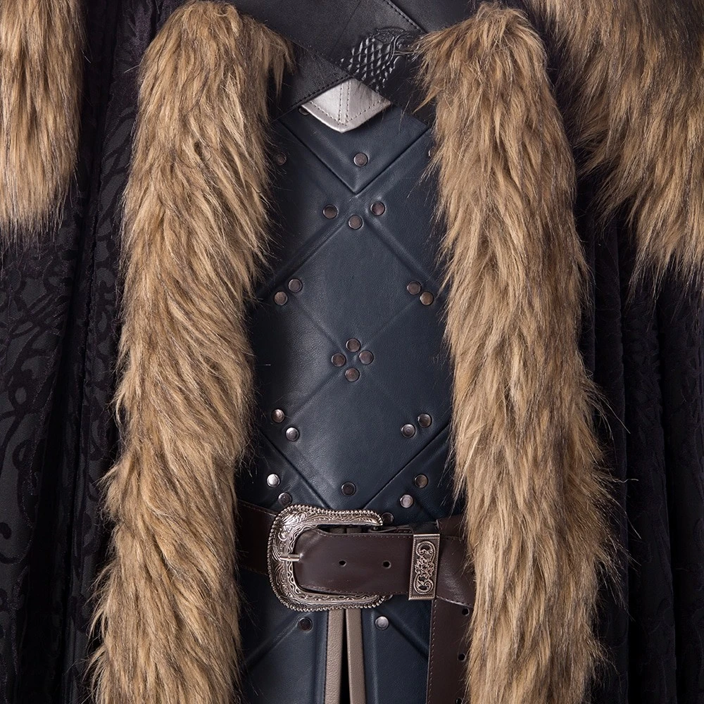 Game Of Thrones 8 Jon Snow Cosplay Costume Version 2 8 Game Of Thrones 8 Jon Snow Cosplay Costume Version 2 - Image 6