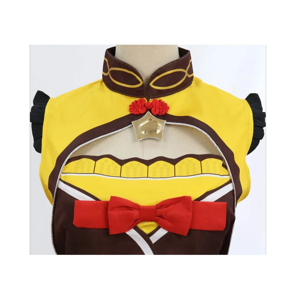 Genshin Impact Xiangling Cosplay Costume 7 Genshin Impact Xiangling Cosplay Costume - Image 5