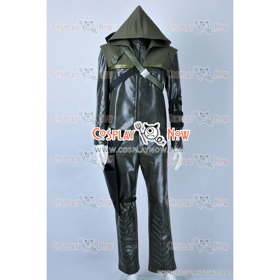 Green Arrow Cosplay Oliver Queen Costume 3 Green Arrow Cosplay Oliver Queen Costume