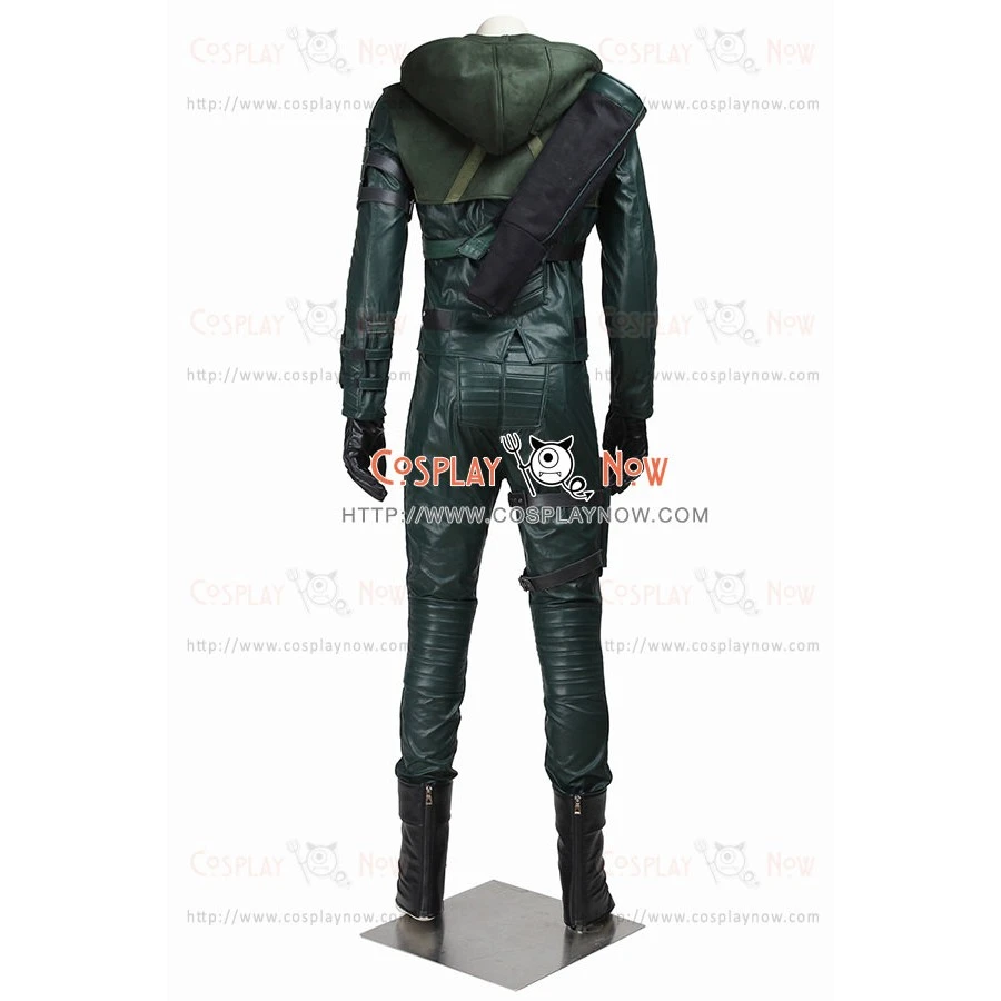 Green Arrow Season 3 Cosplay Oliver Queen Costume 6 Green Arrow Season 3 Cosplay Oliver Queen Costume - Image 4