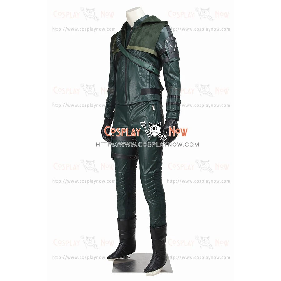Green Arrow Season 3 Cosplay Oliver Queen Costume 5 Green Arrow Season 3 Cosplay Oliver Queen Costume - Image 3