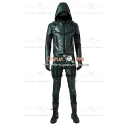 Green Arrow Season 5 Cosplay Oliver Queen Costume