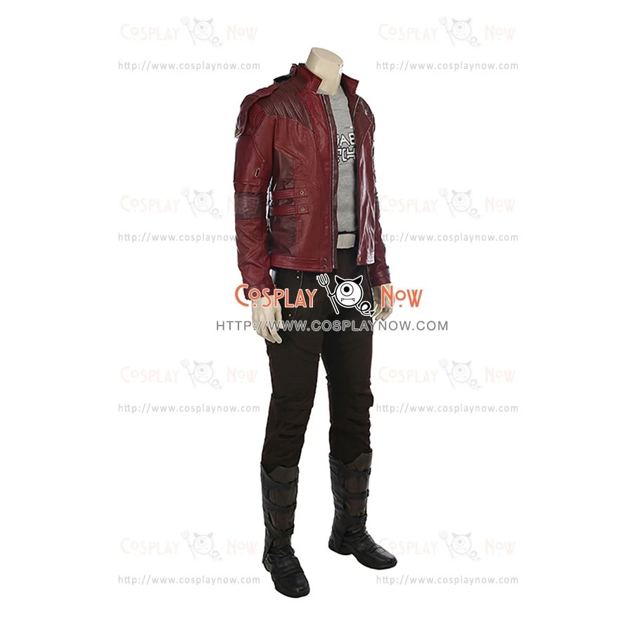 Guardians Of The Galaxy Vol. 2 Peter Quill Star-Lord Cosplay Costume 4 Guardians Of The Galaxy Vol. 2 Peter Quill Star-Lord Cosplay Costume - Image 2