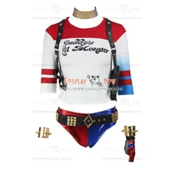Harley Quinn Costume For Suicide Squad Cosplay -Halloween Shop harley quinn costume for suicide squad cosplay wd095 1612 d29