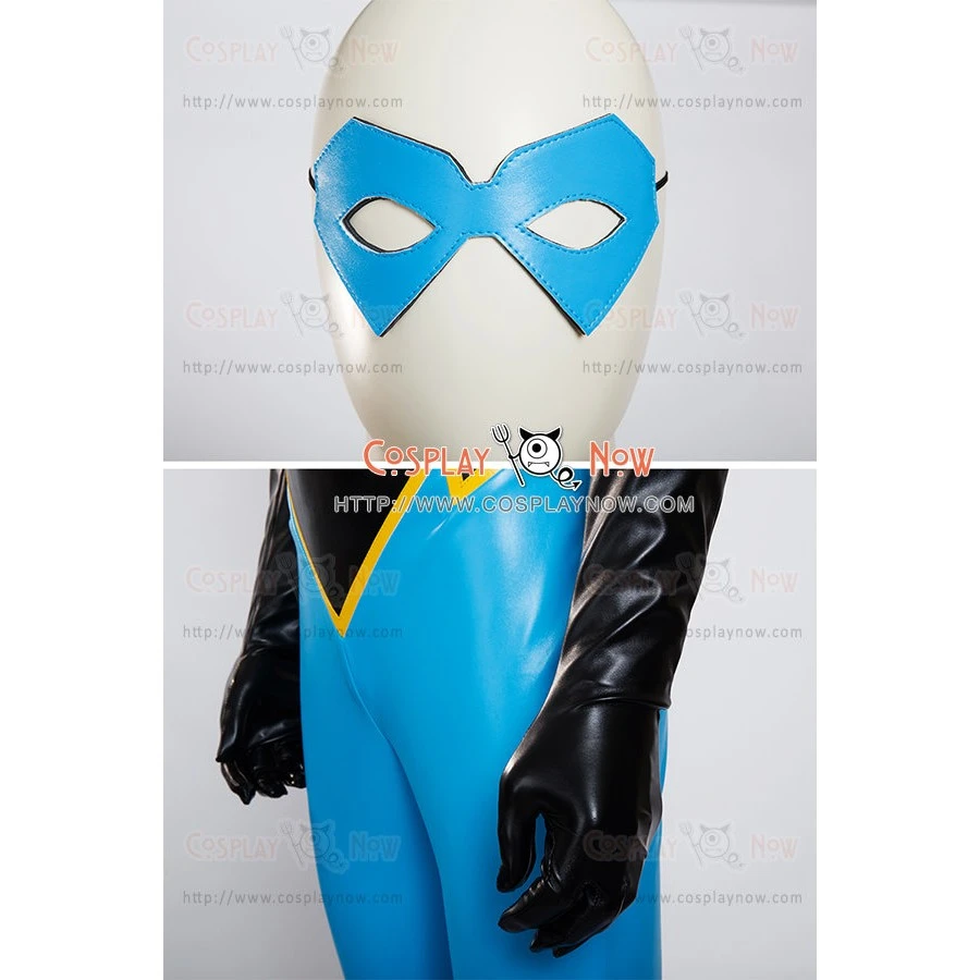Justice League Black Lightning Cosplay Costume 8 Justice League Black Lightning Cosplay Costume - Image 6
