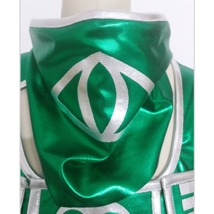 League Of Legends Akali Green Cosplay Costume 6 League Of Legends Akali Green Cosplay Costume - Image 4