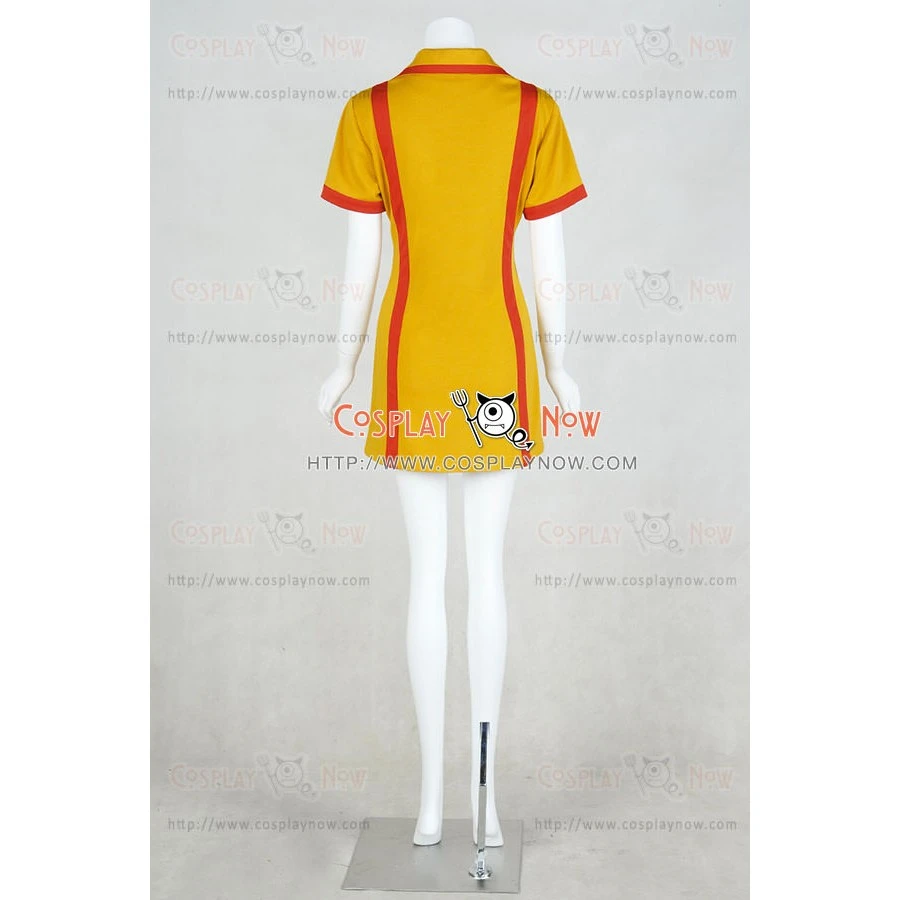 Max Black Caroline Wesbox Channing From 2 Broke Girls Cosplay Costume 11 Max Black Caroline Wesbox Channing From 2 Broke Girls Cosplay Costume - Image 9