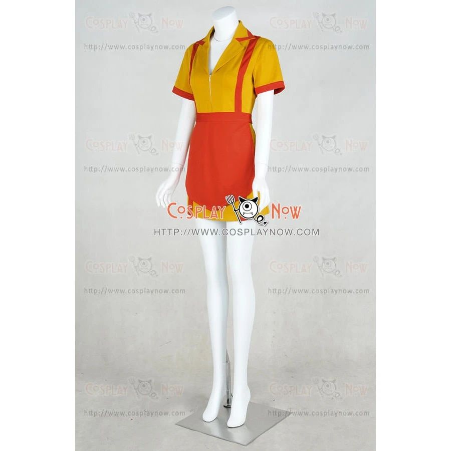 Max Black Caroline Wesbox Channing From 2 Broke Girls Cosplay Costume 4 Max Black Caroline Wesbox Channing From 2 Broke Girls Cosplay Costume - Image 2
