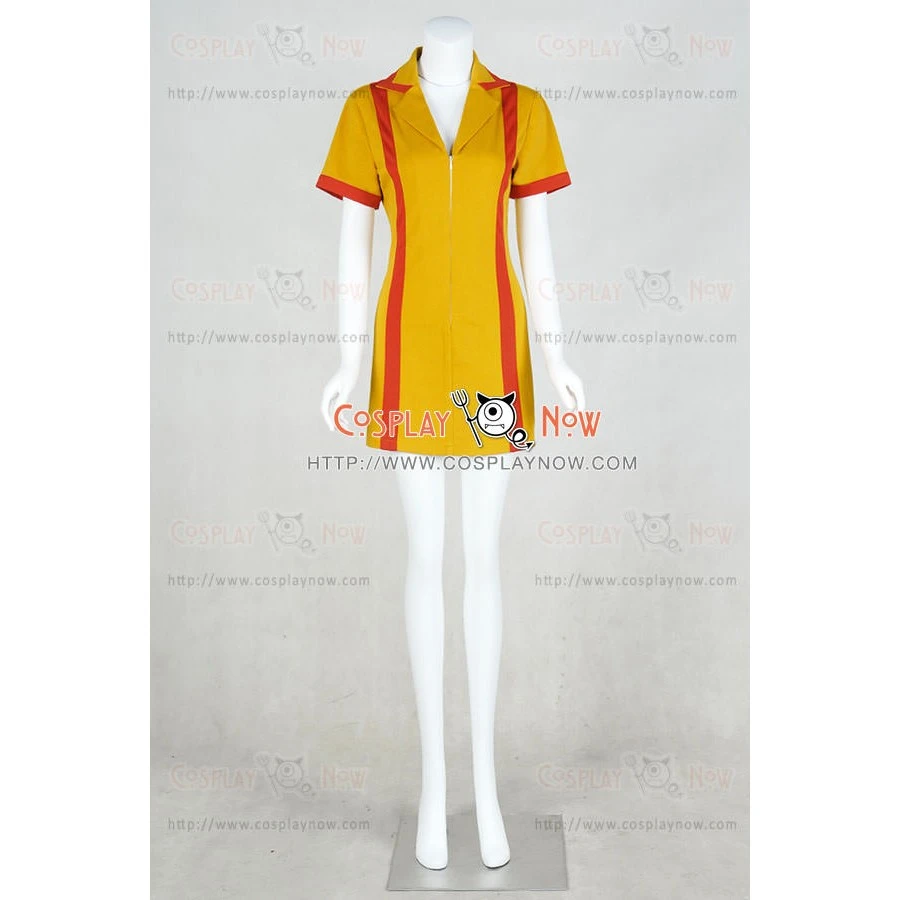 Max Black Caroline Wesbox Channing From 2 Broke Girls Cosplay Costume 7 Max Black Caroline Wesbox Channing From 2 Broke Girls Cosplay Costume - Image 5