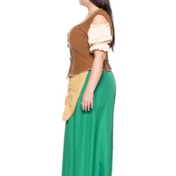 Medieval Innkeeper Costume For Women Plus Size -Halloween Shop medieval innkeeper costume for women plus size 4