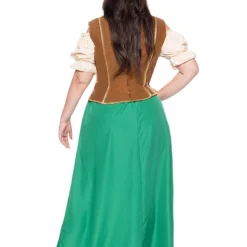 Medieval Innkeeper Costume For Women Plus Size -Halloween Shop medieval innkeeper costume for women plus size 5