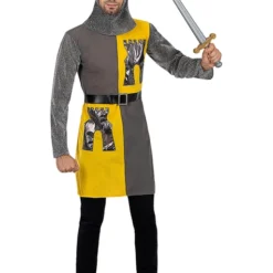 Medieval Knight Costume For Men Plus Size