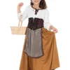 Medieval Peasant Costume For Girls -Halloween Shop medieval peasant costume for girls