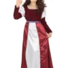 Medieval Princess Costume For Girls -Halloween Shop medieval princess costume for girls