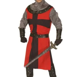 Mens Plus Size Medieval Knight Costume