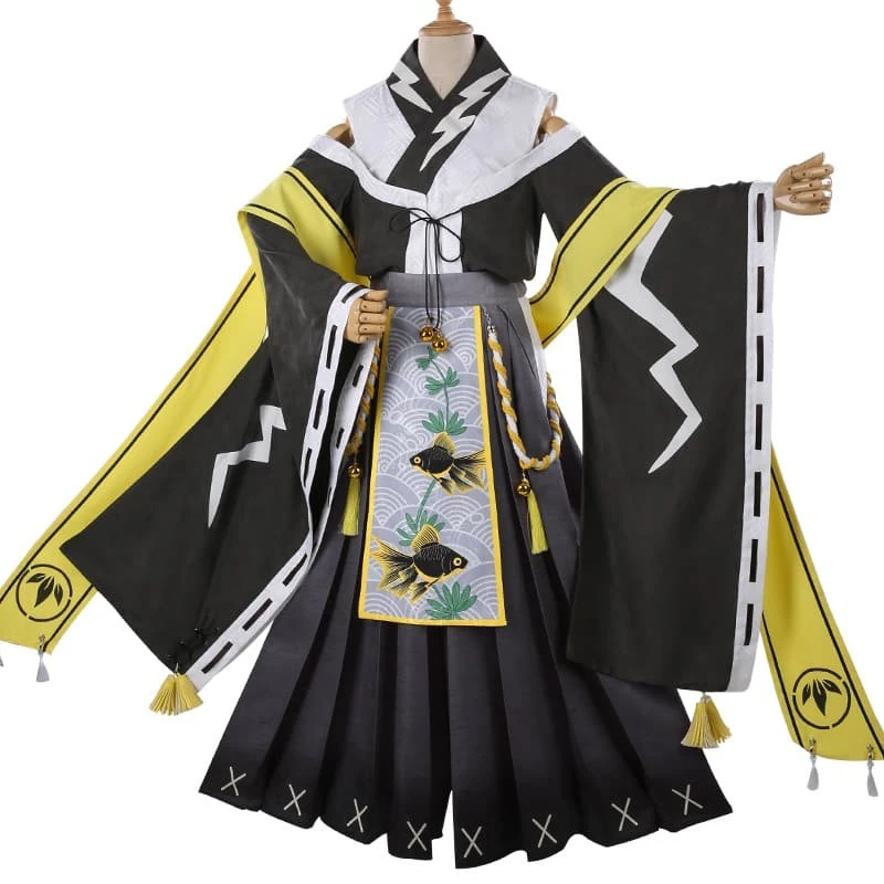 My Hero Academia Boku No Hero Academia Denki Kaminari Chargebolt Flower Festival Kimono Cosplay Costume 3 My Hero Academia Boku No Hero Academia Denki Kaminari Chargebolt Flower Festival Kimono Cosplay Costume