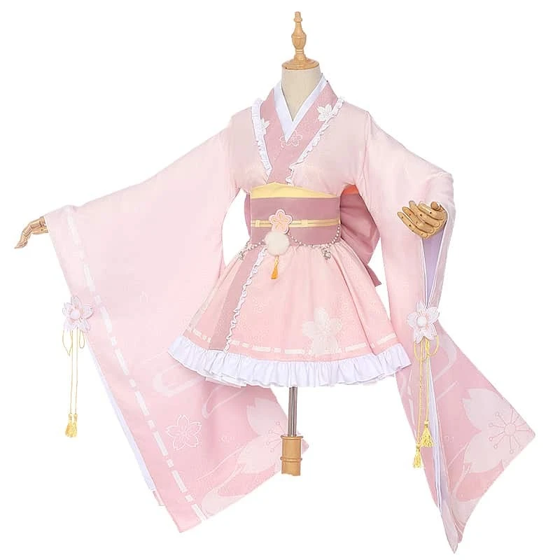 My Hero Academia Boku No Hero Academia Ochako Uraraka Kimono Cosplay Costume 3 My Hero Academia Boku No Hero Academia Ochako Uraraka Kimono Cosplay Costume