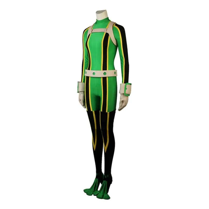 My Hero Academia Boku No Hero Academia Tsuyu Asui Froppy Cosplay Costume 4 My Hero Academia Boku No Hero Academia Tsuyu Asui Froppy Cosplay Costume - Image 2