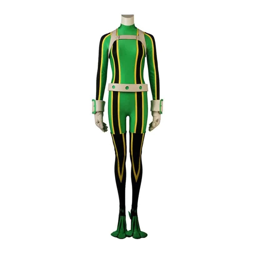 My Hero Academia Boku No Hero Academia Tsuyu Asui Froppy Cosplay Costume 3 My Hero Academia Boku No Hero Academia Tsuyu Asui Froppy Cosplay Costume