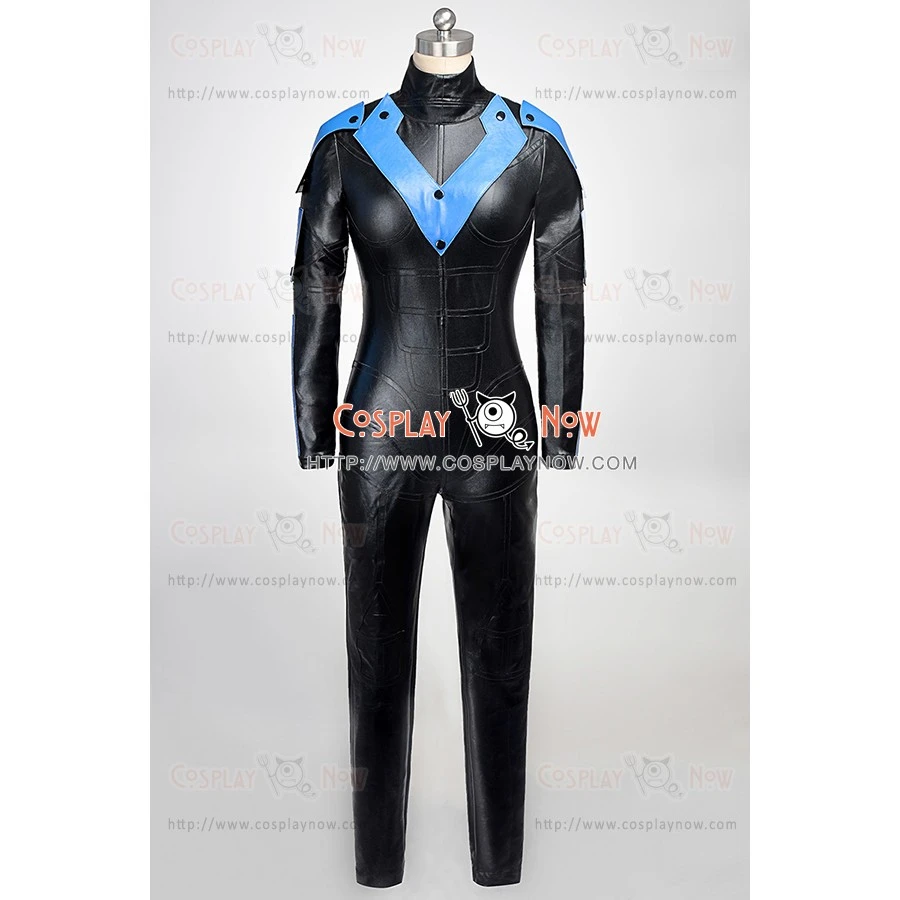 Nightwing Costume Batman Arkham City Cosplay Female Version 3 Nightwing Costume Batman Arkham City Cosplay Female Version