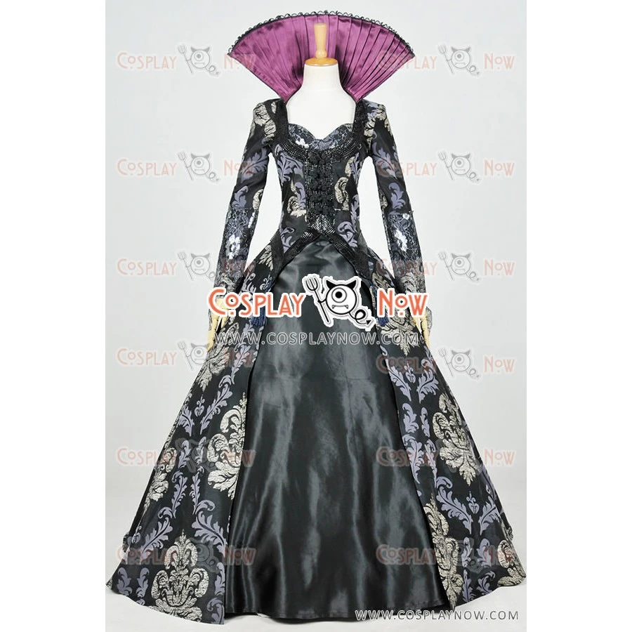 Once Upon A Time 3 Regina Mills Cosplay Costume 3 Once Upon A Time 3 Regina Mills Cosplay Costume