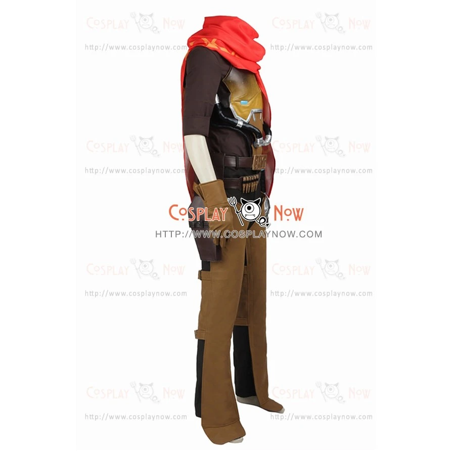 Overwatch Cosplay McCree Costume 4 Overwatch Cosplay McCree Costume - Image 2