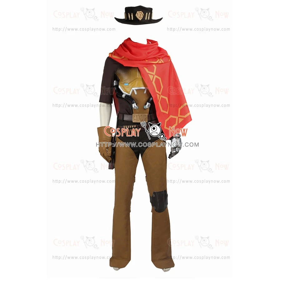 Overwatch Cosplay McCree Costume 3 Overwatch Cosplay McCree Costume