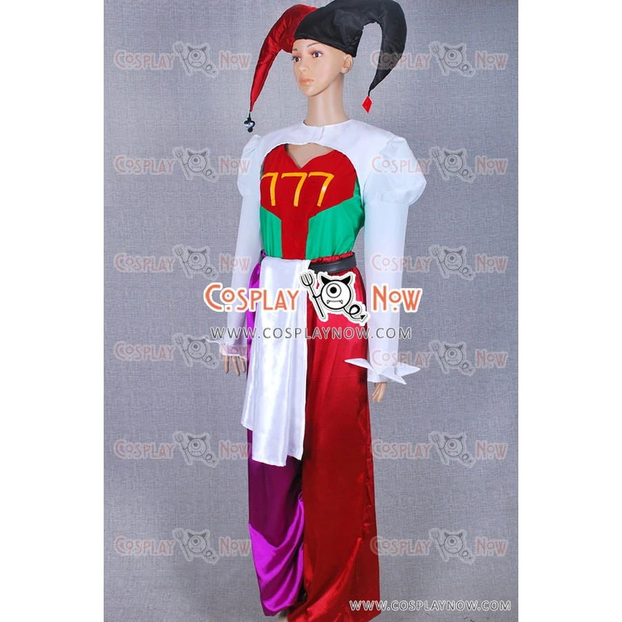 Pierrot Bolneze Cosplay Female Clown Joker Costume 5 Pierrot Bolneze Cosplay Female Clown Joker Costume - Image 3