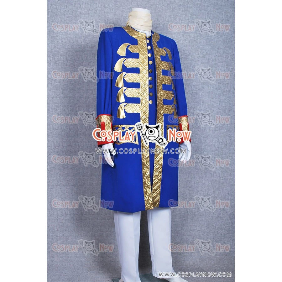 Pirates Of The Caribbean 4 Cosplay Barbossa Costume Full 4 Pirates Of The Caribbean 4 Cosplay Barbossa Costume Full - Image 2