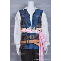 Pirates Of The Caribbean 4 Cosplay Jack Sparrow Costume 22 Pirates Of The Caribbean 4 Cosplay Jack Sparrow Costume -Halloween Shop pirates of the caribbean 4 cosplay jack sparrow costume wp004 2 52f