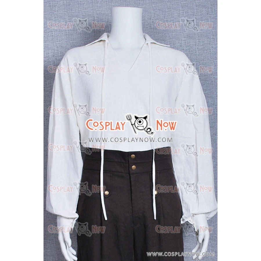 Pirates Of The Caribbean 4 Cosplay Jack Sparrow Costume 12 Pirates Of The Caribbean 4 Cosplay Jack Sparrow Costume - Image 10