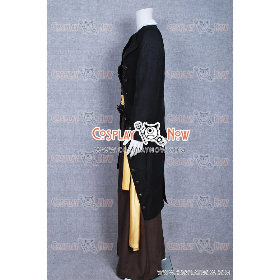 Pirates Of The Caribbean Cosplay Barbossa Costume Outfit 6 Pirates Of The Caribbean Cosplay Barbossa Costume Outfit - Image 4