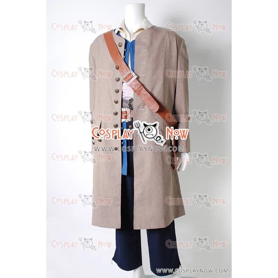 Pirates Of The Caribbean Cosplay Captain Jack Sparrow Costume 5 Pirates Of The Caribbean Cosplay Captain Jack Sparrow Costume - Image 3