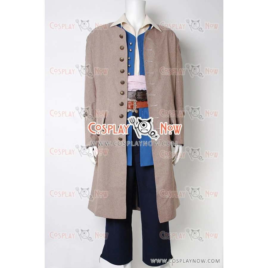 Pirates Of The Caribbean Cosplay Captain Jack Sparrow Costume 6 Pirates Of The Caribbean Cosplay Captain Jack Sparrow Costume - Image 4