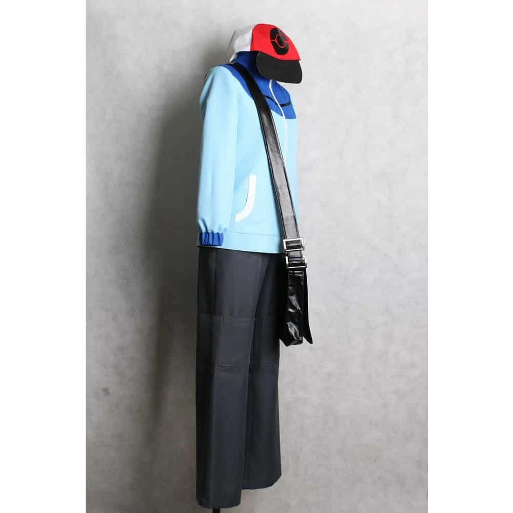 Pokemon Black And White Hilbert Cosplay Costume 5 Pokemon Black And White Hilbert Cosplay Costume - Image 3