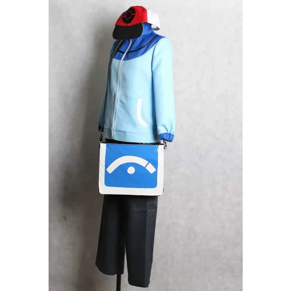 Pokemon Black And White Hilbert Cosplay Costume 4 Pokemon Black And White Hilbert Cosplay Costume - Image 2