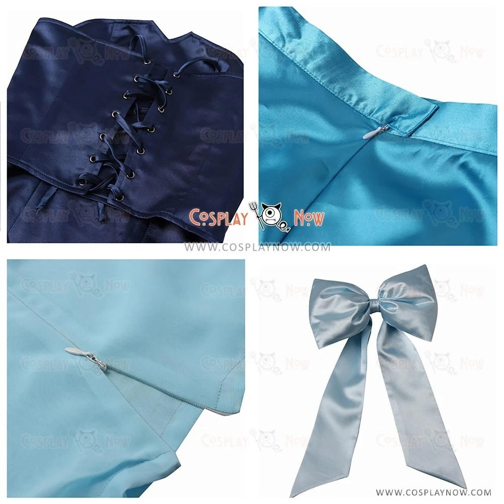 Princess Ariel Cosplay Costume For Girls 8 Princess Ariel Cosplay Costume For Girls - Image 6