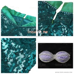 Princess Ariel Cosplay Costume From The Little Mermaid 11 Princess Ariel Cosplay Costume From The Little Mermaid -Halloween Shop princess ariel cosplay costume from the little mermaid cn3626 553