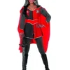 Red Knight Costume For Women -Halloween Shop red knight costume for women