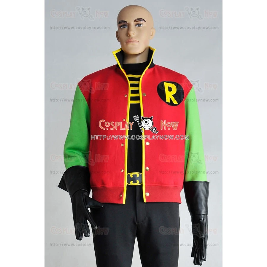 Robin From Batman Thrillkiller Cosplay Costume 3 Robin From Batman Thrillkiller Cosplay Costume