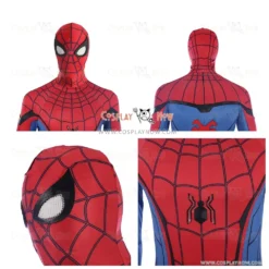 Spider Man Cosplay Costume Peter Benjamin Parker Costume Jumpsuit 17 Spider Man Cosplay Costume Peter Benjamin Parker Costume Jumpsuit -Halloween Shop spider man cosplay costume peter benjamin parker costume jumpsuit cn m20180234 021