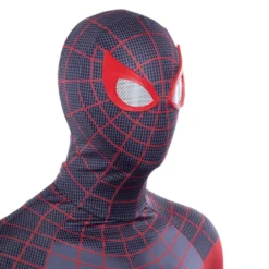 Spider-Man Cosplay Miles Morales Costume 14 Spider-Man Cosplay Miles Morales Costume -Halloween Shop spider man cosplay miles morales costume cn m20200352 30a
