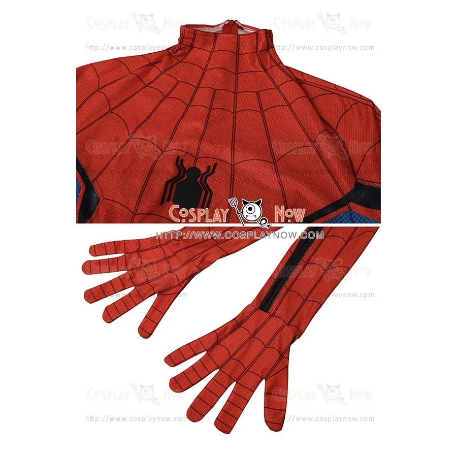 Spider-Man Homecoming Cosplay Spider-Man Peter Parker Costume 9 Spider-Man Homecoming Cosplay Spider-Man Peter Parker Costume - Image 7