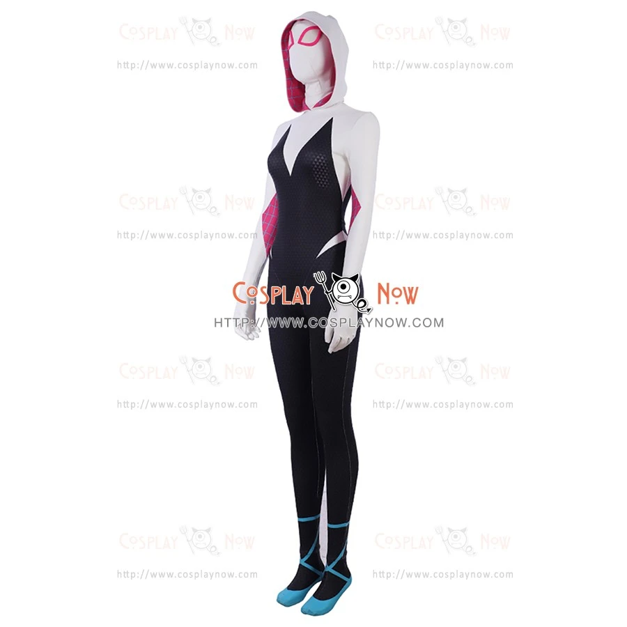 Spider-Man Into The Spider-Verse Cosplay Woman Version Costume 3 Spider-Man Into The Spider-Verse Cosplay Woman Version Costume