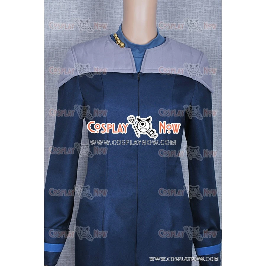 Star Trek Cosplay The Next Generation Deanna Troi Costume 9 Star Trek Cosplay The Next Generation Deanna Troi Costume - Image 7