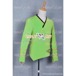 Star Trek Cosplay TOS Green Wrap Command Costume -Halloween Shop star trek cosplay tos green wrap command costume ws065 66d