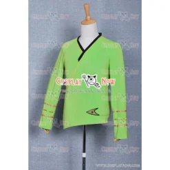 Star Trek Cosplay TOS Green Wrap Command Costume -Halloween Shop star trek cosplay tos green wrap command costume ws065 98f