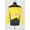 Star Trek: The Next Generation Cosplay Operations Uniform Costume 2 Star Trek: The Next Generation Cosplay Operations Uniform Costume -Halloween Shop star trek the next generation cosplay operations uniform costume ws019 yellow 5e9